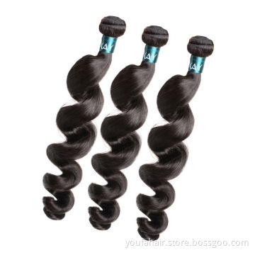 OEM Custom Lable Human Hair Cuticle Aligned Brazilian Virgin Hair Loose Wave Online Different Types of Curly Weave Hair